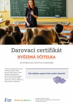 Náhled elektronického certifikátu