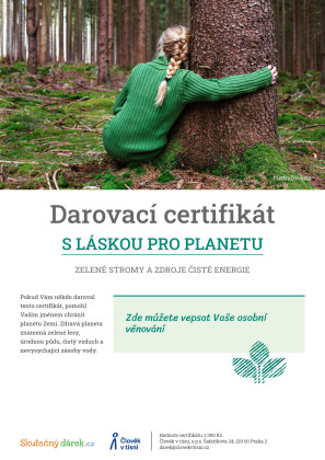 Náhled elektronického certifikátu