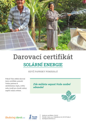Náhled elektronického certifikátu