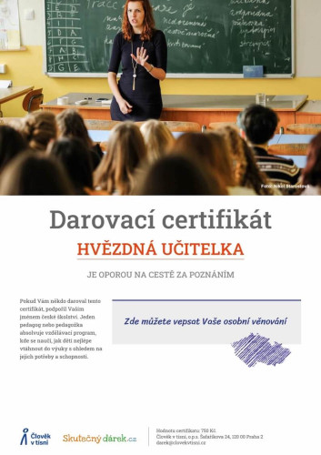 Náhled elektronického certifikátu