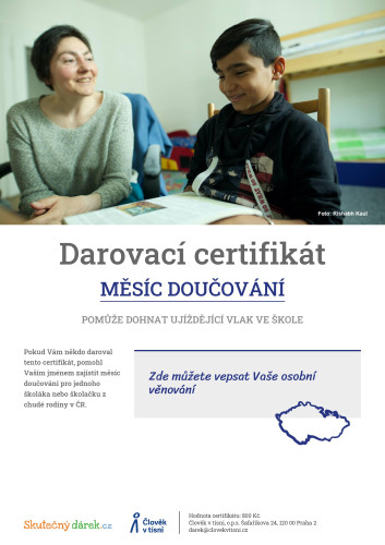 Náhled elektronického certifikátu