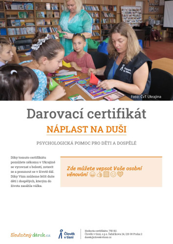 Náhled elektronického certifikátu
