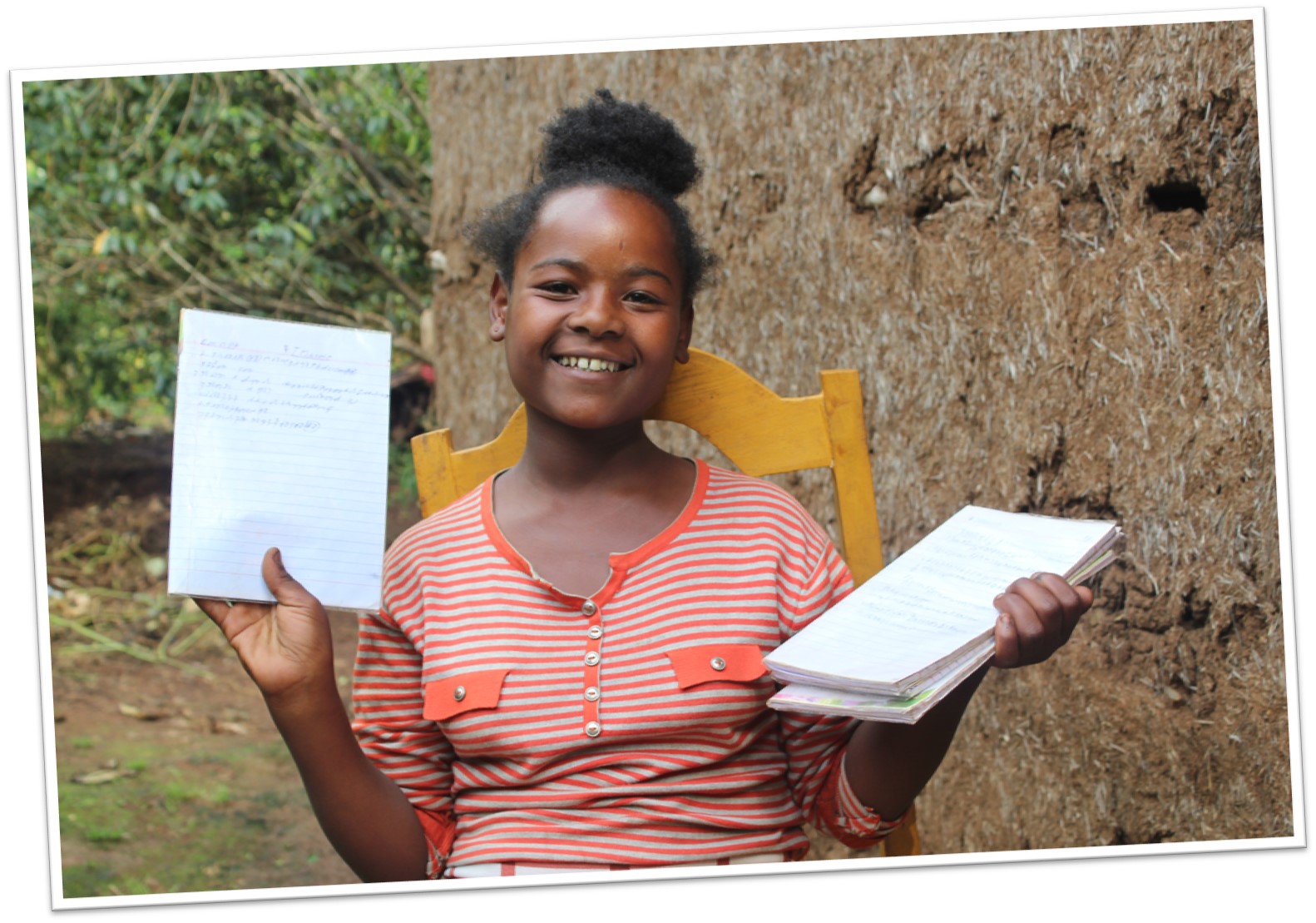 Cesta za vzděláním: „Jednou chci pomáhat ženám,“ říká dvanáctiletá Emnet z Etiopie | Skutečný dárek